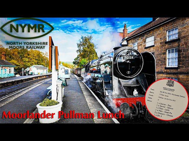 Experience a Posh Train Lunch on the North Yorkshire Moors Railway | Luxury Rail Travel Review