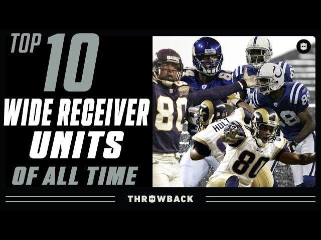 Top 10 WR Units of All-Time: Moss & Carter, Rice & T.O. & More!