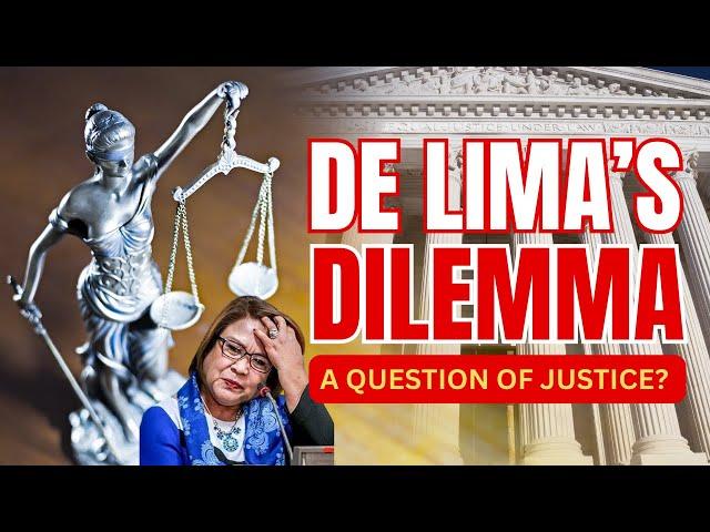 DE LIMA CASE: SINO NAKIALAM? DID EXTERNAL FORCES SWAY HER CASE?