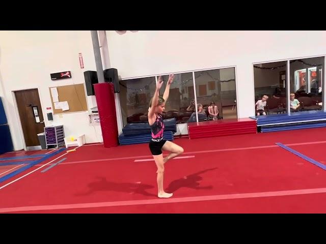 Jets red purple floor routine festival routines