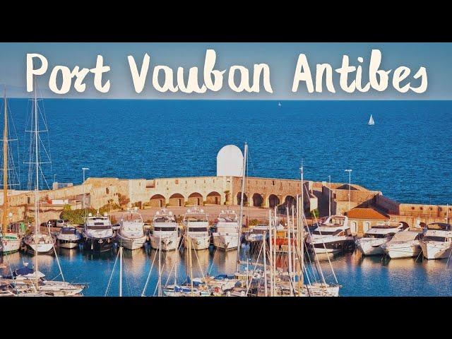 Port Vauban Antibes. Антиб. Лазурный Берег Франции