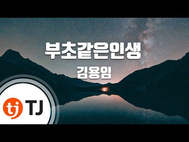 [TJ노래방] 부초같은인생 - 김용임 / TJ Karaoke