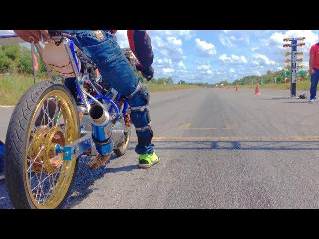 MALAYSIAN DRAG RACING 2013 - 4T150CC OPEN - MIRI, SARAWAK