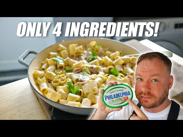 A MUST Try Quick Ham & Leek Pasta!