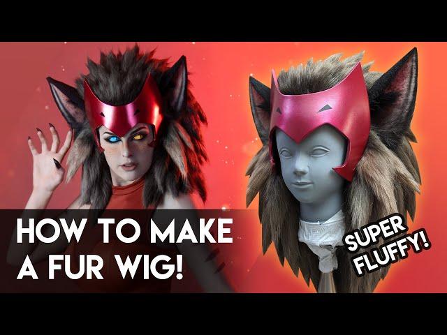 Fur Wig Cosplay Tutorial - Catra (Shera and the Princesses of Power)