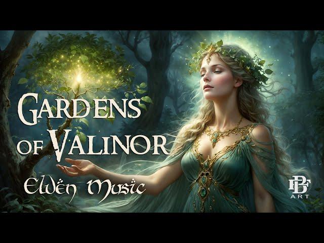 Journey to the Enchanted Gardens of Valinor.  Elvish Fantasy Music, 2k