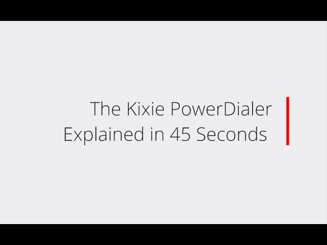 The Kixie PowerDialer Explained in 45 Seconds | Easy Multi-line Power Dialing for Sales Teams