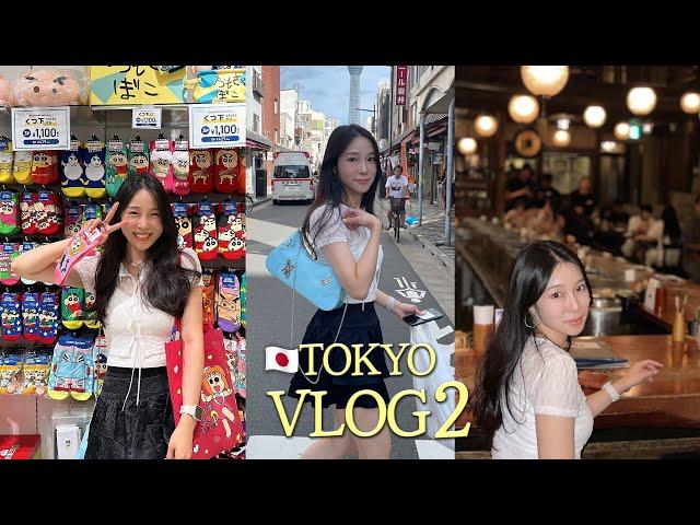 (Sub)TokyoEp 2) Otaku shopping tour during the day, Tokyo hot place at night!