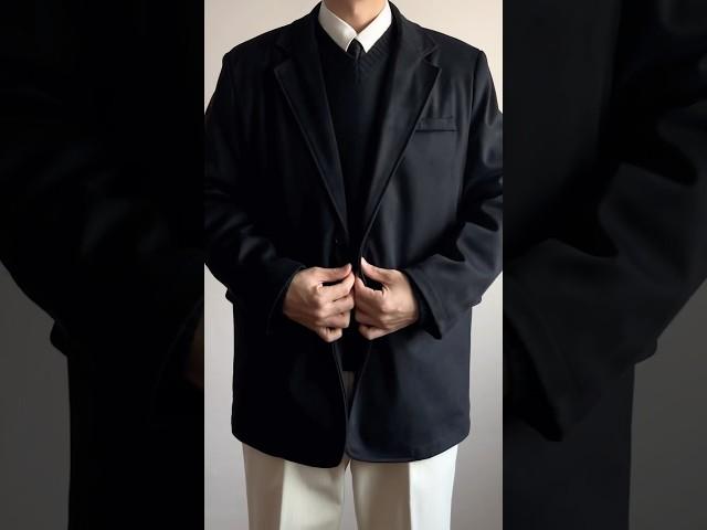 스웨이드 블레이저 자켓을 활용한 단정한 코디..️#남자쇼핑몰 #남자코디 #남자패션 #ootd #데일리룩 #코디 #자켓 #자켓코디 #자켓추천 #스웨이드 #남친룩 #깔끔한