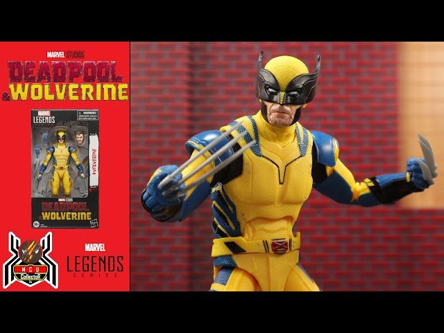 Marvel Legends WOLVERINE Hugh Jackman Yellow Suit Deadpool & Wolverine X-Men MCU Movie Figure Review