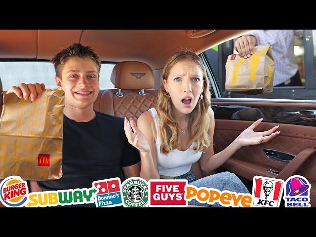 We Tried EVERY Fast Food in 24 hours