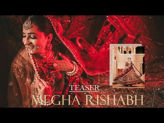 BEST WEDDING TEASER || MEGHA X RISHABH || JAINA WEDDING PHOTOGRAPHY || MEERUT ||+918126080077