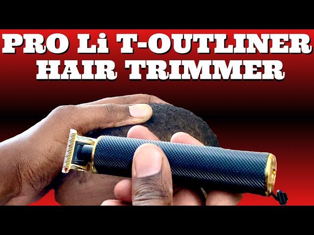 Trying Out Popular Electric Pro Li T-Outliner Trimmer Hair Clippers