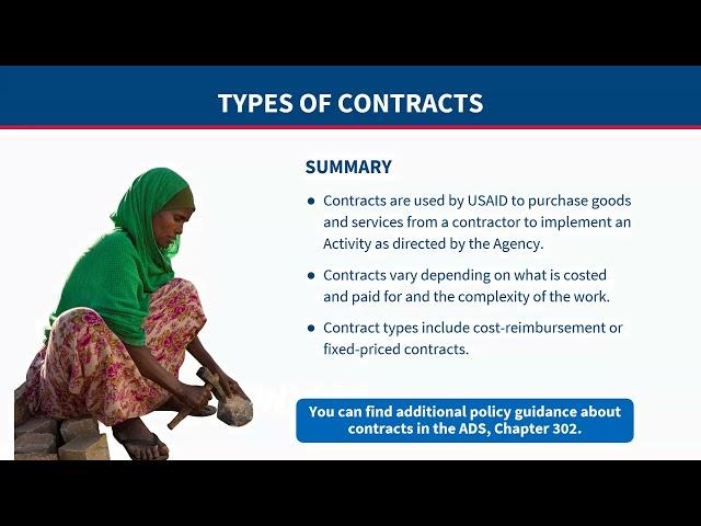 How to Work with USAID: Understanding USAID Awards