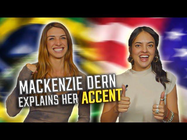 The truth behind Mackenzie Dern’s accent!