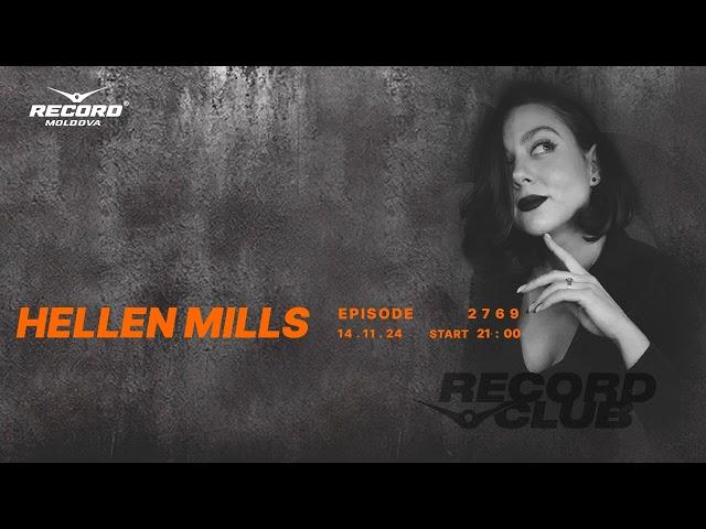 House  music mix  |  DJ HELLEN MILLS   | Radio RECORD Moldova | episode 2769| 2024-14-11