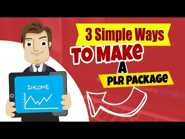 3 Simple Ways To Make A PLR Package Unique