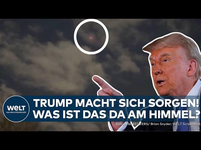 DONALD TRUMP BESORGT: Mysteriöse Drohnensichtungen in den USA & Deutschland -Russland unter Verdacht