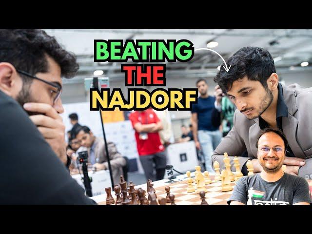 Vidit's secret weapon against the Sicilian Najdorf | Vidit Gujrathi vs Idani Pouya