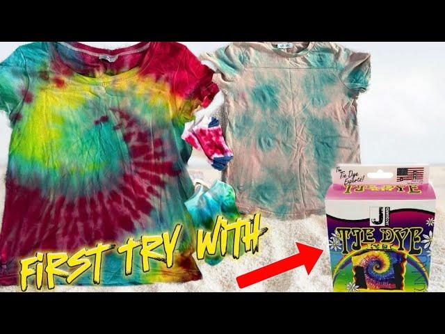 First Try with Tie Dye !! Fun Activity with Kids