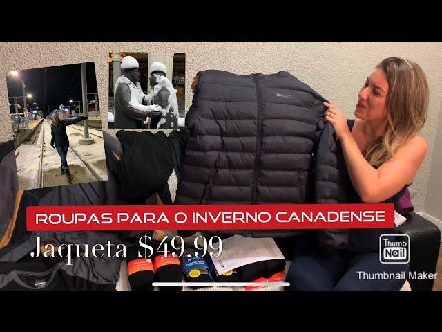 COMPRAMOS ROUPAS PARA O INVERNO DE CALGARY NO CANADA