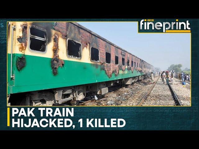 Passenger Train Hijacked In Pakistan, One Killed | World News | WION Fineprint