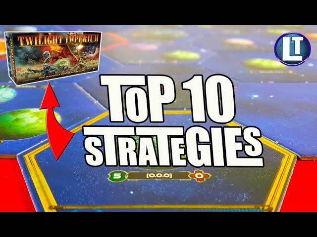 TWILIGHT IMPERIUM Board Game STRATEGY GUIDE Top 10 Tips and Strategies 2022