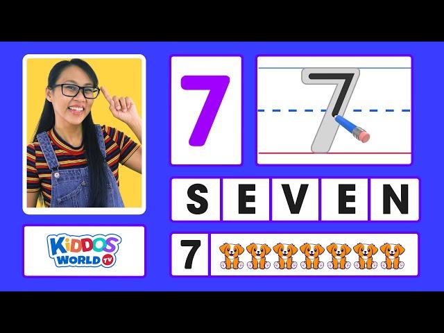 How to Write Numbers - Learning to Spell and Read Numbers - Counting Numbers from 1 to 10