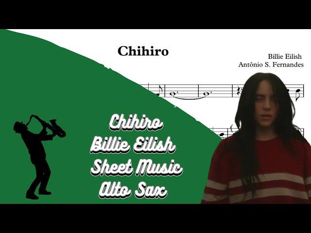 Chihiro - Billie Eilish [SheetMusic] Alto Sax PlayAlong