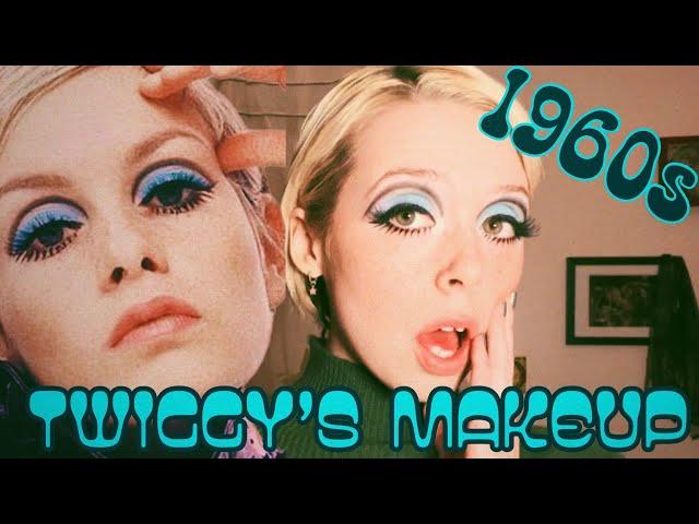 1960s Twiggy Makeup Look