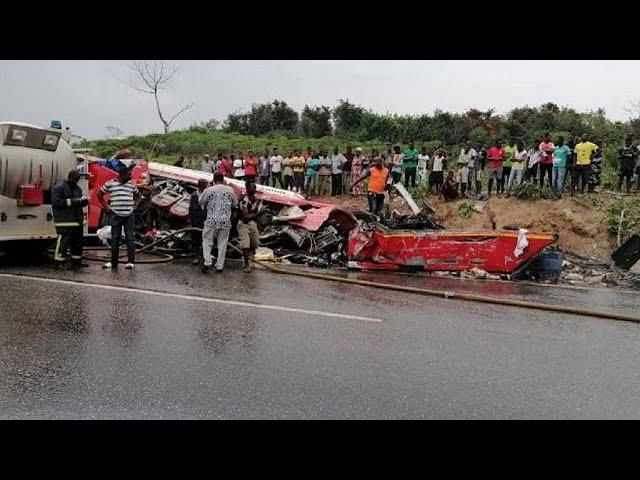 34 killed in accident on Ghana highway