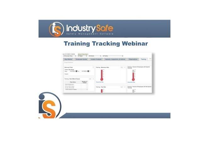 Training Tracking -IndustrySafe Safety Management Software Webinar, 2013