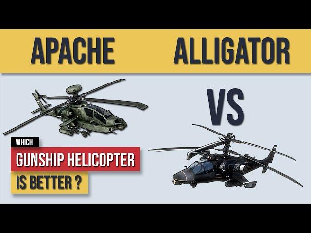 AH-64 Apache vs KA-52 Alligator - Which is better?