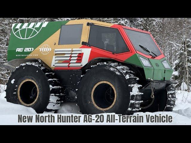 Four-cylinder Turbo Diesel V-1 505t Engine | New North Hunter AG-20 All-Terrain Vehicle