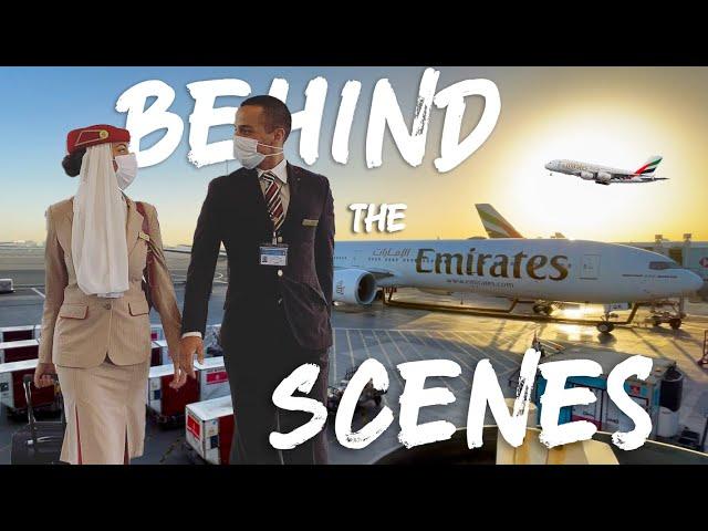 INSIDE an EMIRATES FLIGHT as CABIN CREW - Things you DON'T see as a passenger