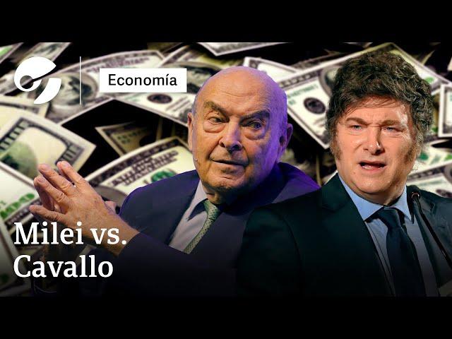 MILEI vs. CAVALLO: El debate por el precio del dólar ¿Caro o barato?