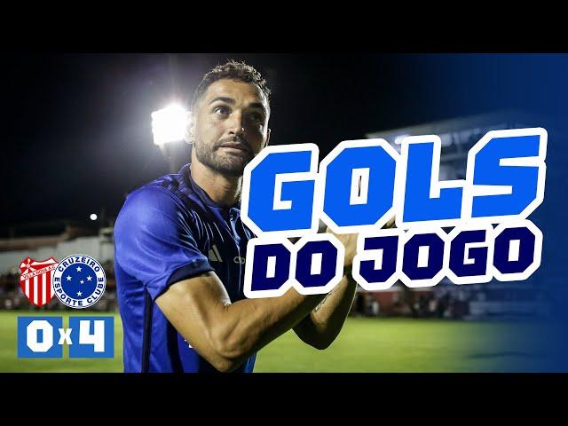  GOLS | VILLA NOVA 0 x 4 CRUZEIRO - Hat-trick de GILBERTO!