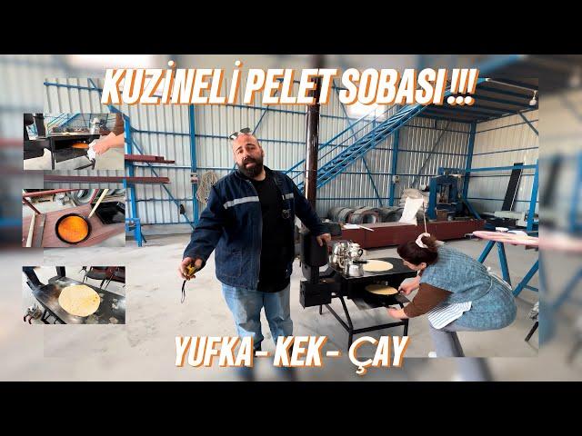 PELET SOBA FIRINLI MODEL - ÇOK FONKSİYONLU !!!