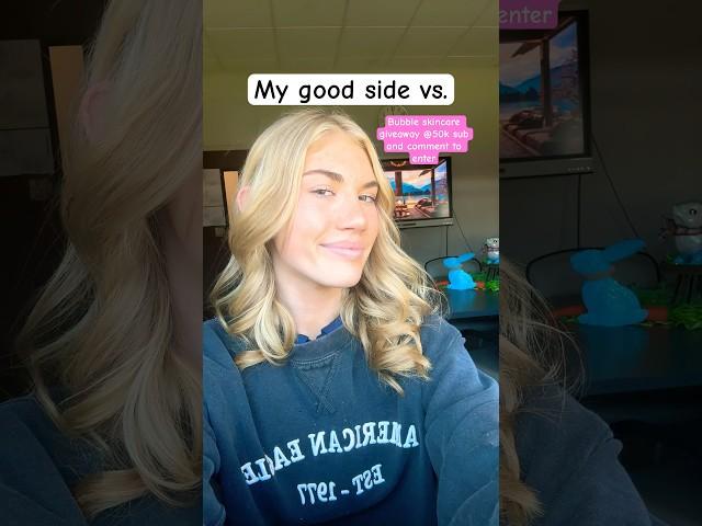 My GOOD side vs my BAD SIDE | Bella G’s Life #preppy #bubbleskincare #drunkelephant #viralskincare