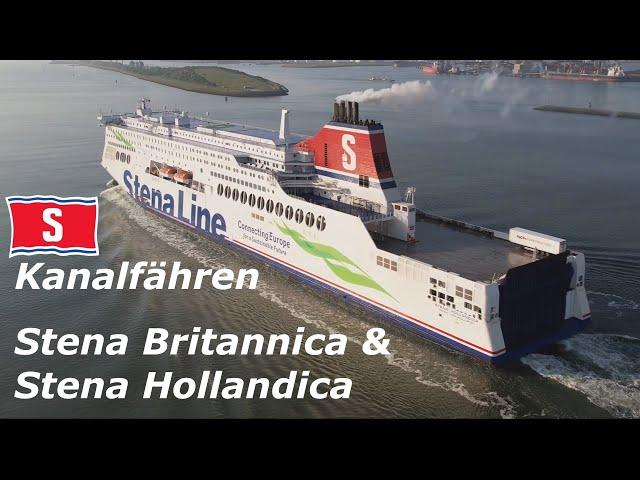 Channel Ferries Stena Britannica & Stena Hollandica (Hook of Holland - Harwich)