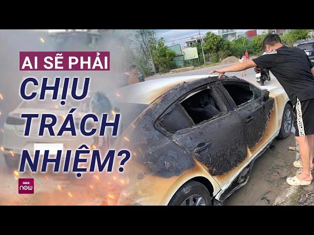 Vụ đốt rác làm cháy xe Mazda ở Hải Phòng: Ai phải chịu trách nhiệm đền bù cho chủ xe? | VTC Now