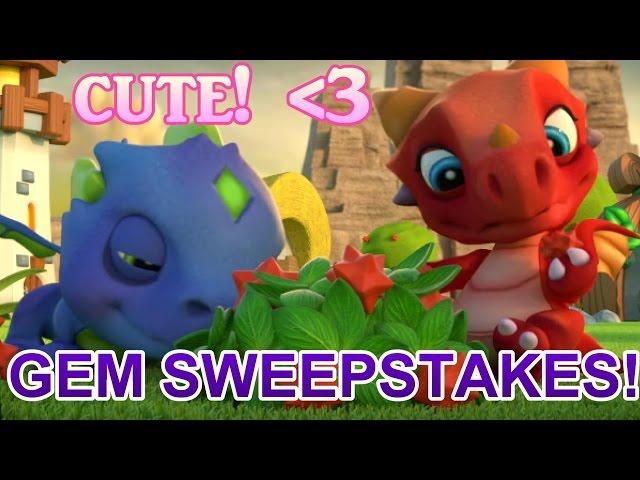 SUPER CUTE DML Trailer + 1800 GEM SWEEPSTAKES! - Dragon Mania Legends (Which Came First?)