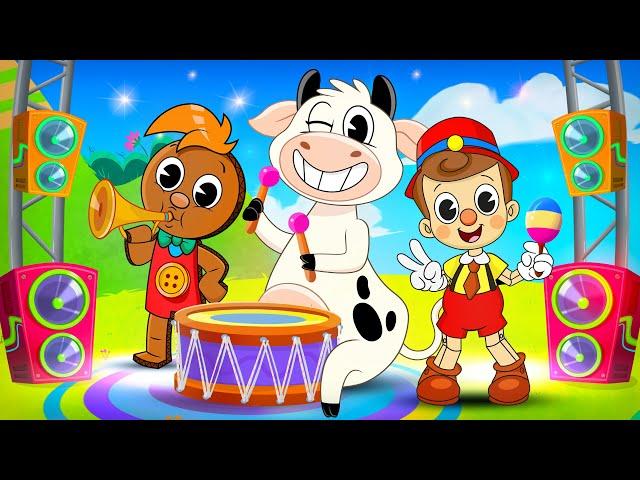 La Vaca Lola, Pin Pon y Sammy el Heladero |Las Mejores Canciones Infantiles para Niños, Toy Cantando