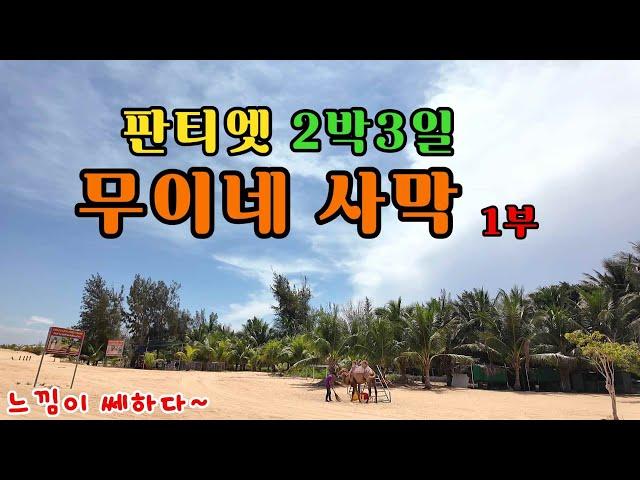 베트남판티엣 시골의 신기한 용과농사 그리고 무이네에 사막 액티비티 (kinggiangtv)