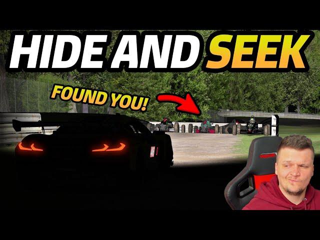 Hide And Seek On iRacing Is Hilarious