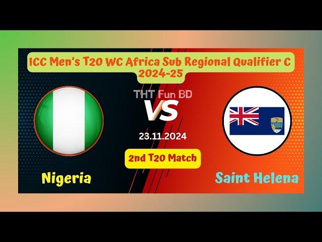 Nigeria Vs Saint Helena | ICC Men’s T20 WC Africa Sub Regional Qualifier C Live Score Streaming 2024