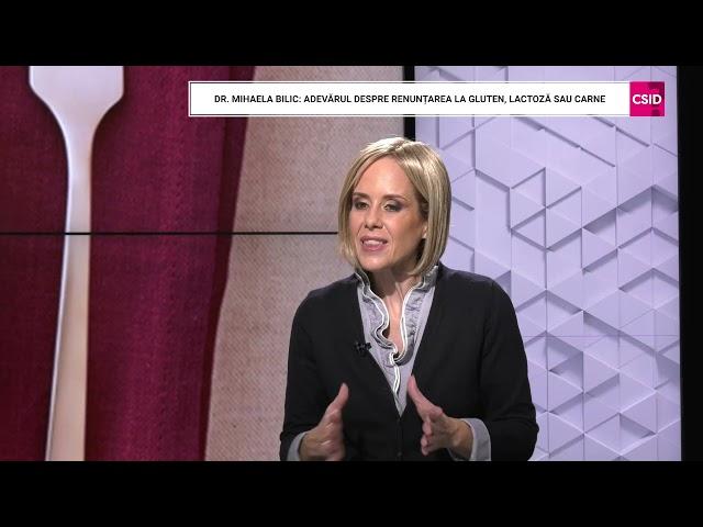 Dr. Mihaela Bilic: ce se întâmplă dacă renunțăm la gluten și lactoză