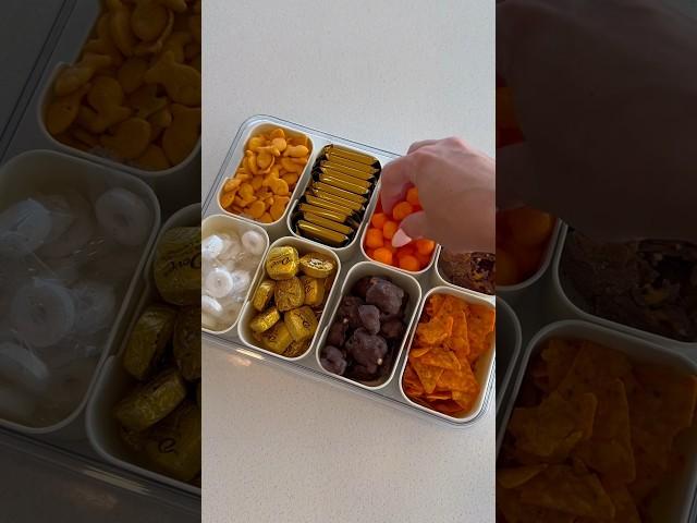 *ASMR* FALL SNACK RESTOCK! #asmr #satisfying #snackbox #kitchen #fall #amazonstorefront