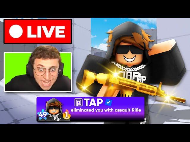 I Stream Sniped HIM, Until He RAGE QUIT.. (Roblox Rivals)