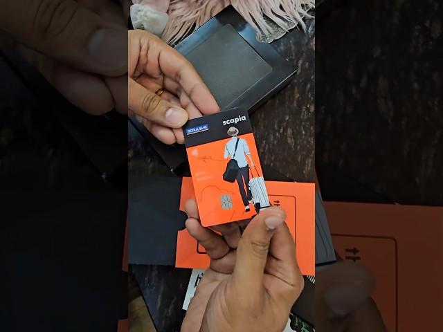 Scapia Credit Card Unboxing - Unlimited Lounge Access Travel Card with Zero Forex Charge